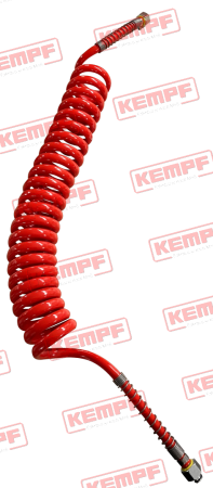 150296 Kempf Wendelflex "EXTREM" M18x1,5 rot, l= 3.500 mm